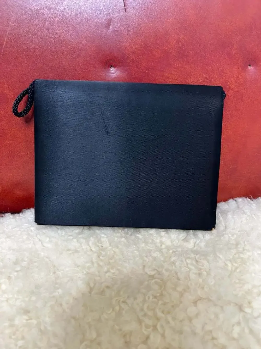 Unbranded black satin